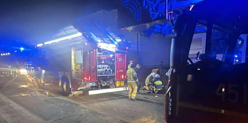 Akcja straży pożarnej w Witaszycach. Ogień w piwnicy domu jednorodzinnego - 15902