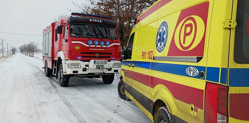 Tragiczne zdarzenie w Miniszewie. Mężczyzna zmarł mimo reanimacji