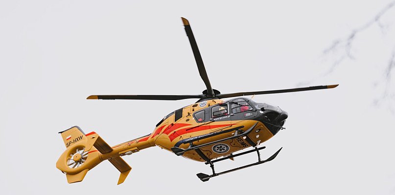 Śmigłowiec LPR nad Jaraczewem. Akcja ratunkowa na Rynku (WIDEO, ZDJĘCIA)