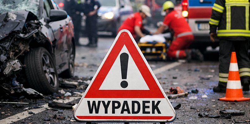 Poważny wypadek w Witaszycach. Droga krajowa nr 11 nieprzejezdna