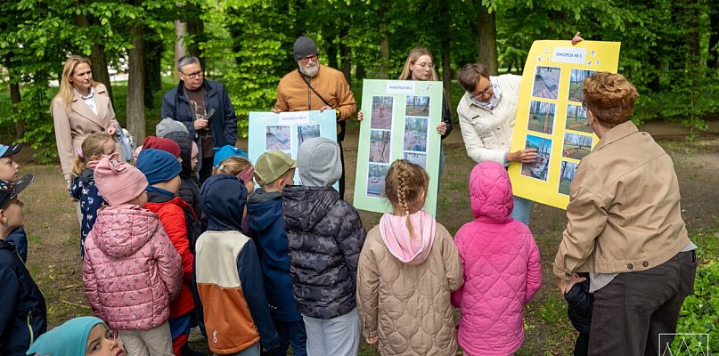 Park Radolińskich z nową atrakcją. Powstanie park linowy dla najmłodszych ZDJĘCIA