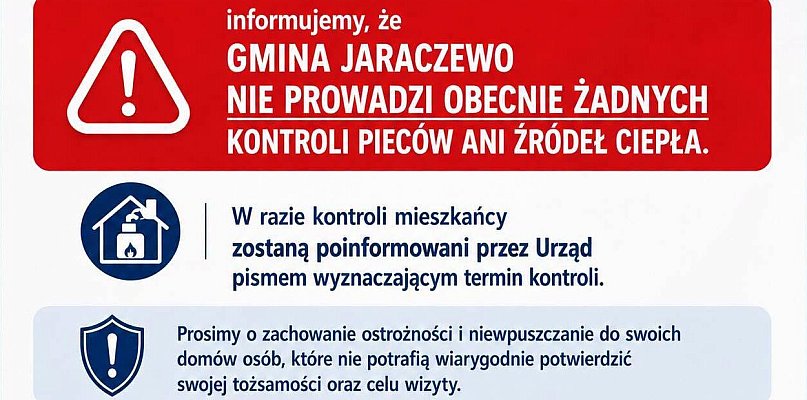 Kto chodzi po domach i wypytuje o ogrzewanie? Gmina Jaraczewo wydała komunikat