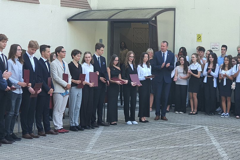 Medale Patrona Szkoły w LO im. T. Kościuszki w Jarocinie