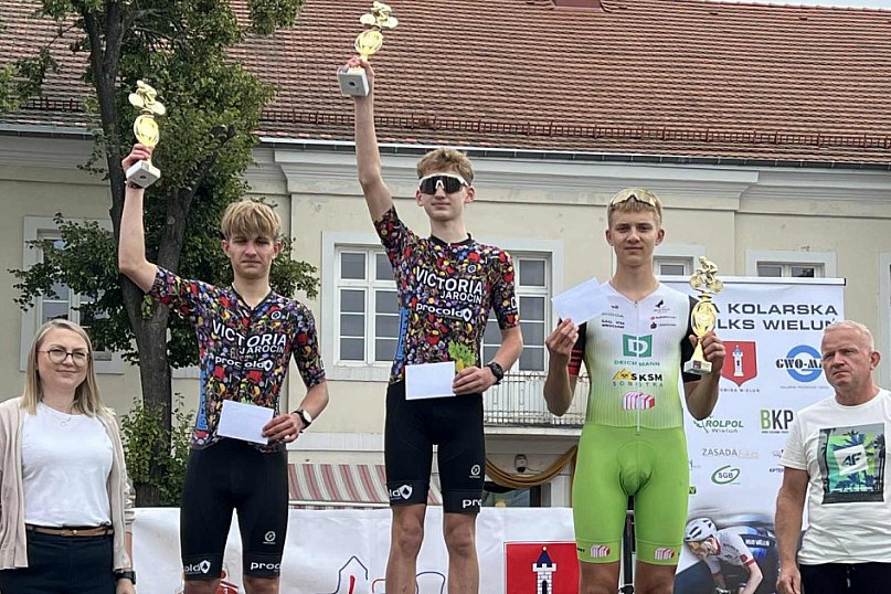 Sukces młodych kolarzy w 55. Ogólnopolskim Kryterium w Wieluniu