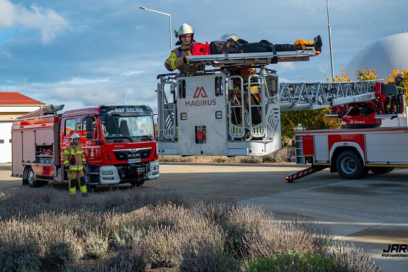 Strażacy z OSP szkolili się na terenie PWiK-u