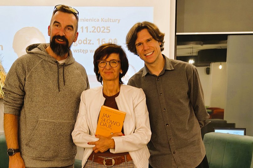 Mateusz Adamczyk odwiedził Jarocin i zdradził tajemnice polszczyzny