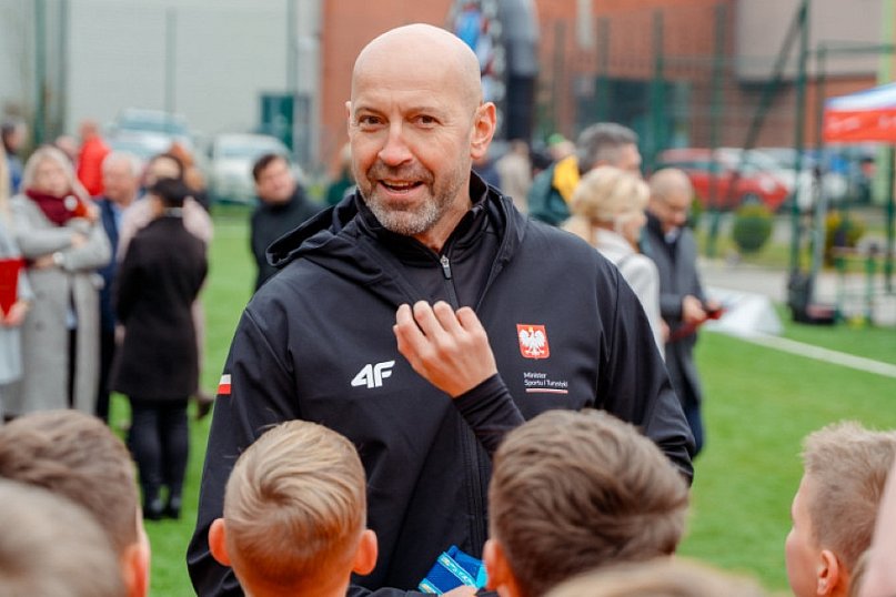 Wizyta Ministra Sportu i Turystyki w Jarocinie