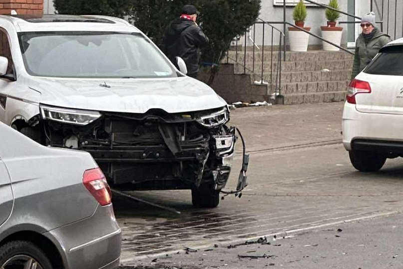 Kolizja przy os. Kościuszki w Jarocinie