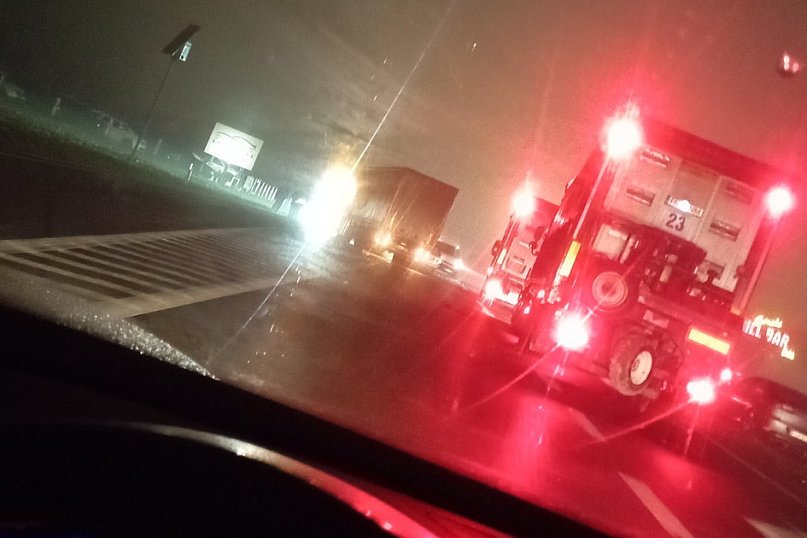 Wypadek na DK 11 w Kotlinie