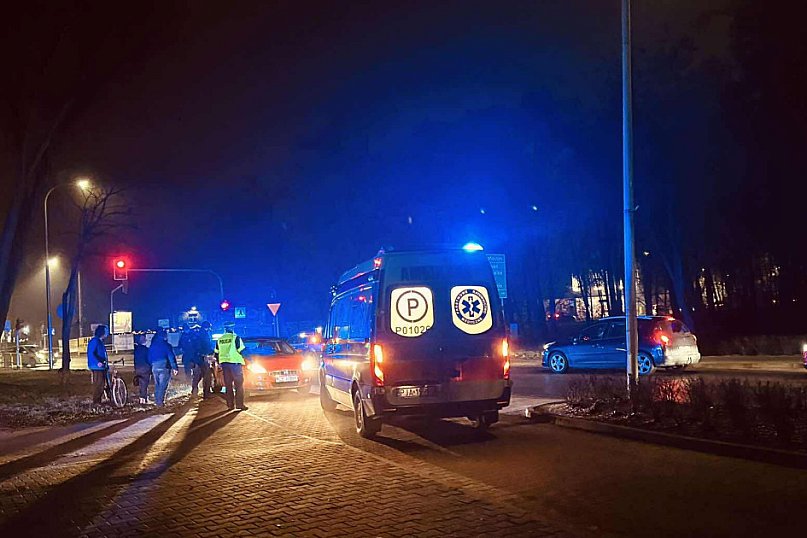 62-latek potrącony na pasach w Jarocinie