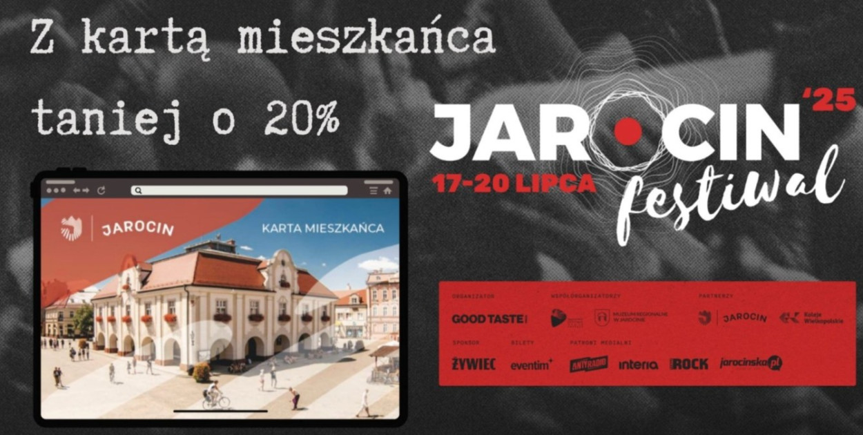 Masz Kartę Mieszkańca? To karnety na Jarocin Festiwal 2025 masz taniej