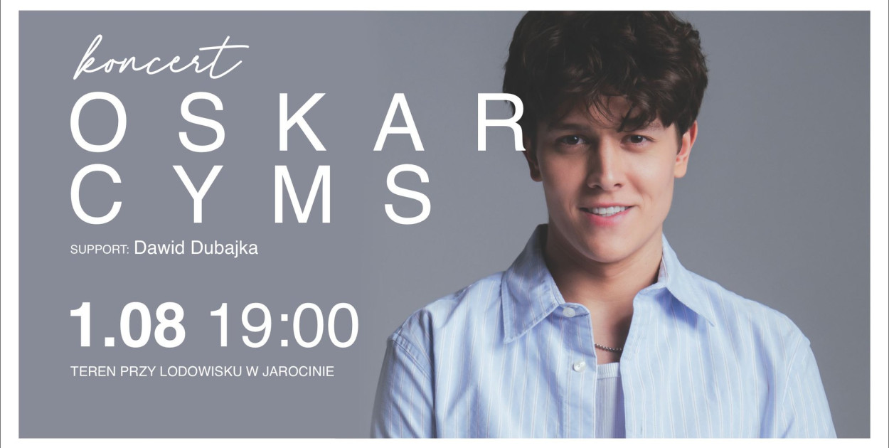 Hitowy artysta młodego pokolenia wystąpi w Jarocinie. Wstęp wolny