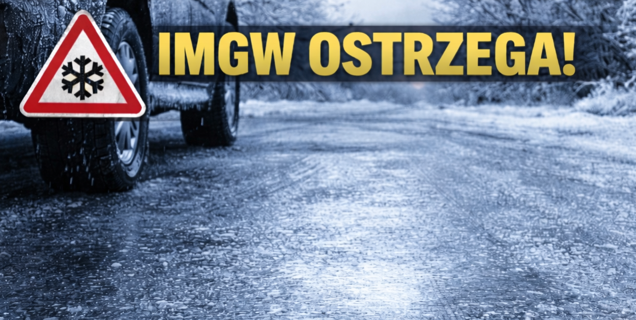 Uwaga na gołoledź! IMGW ostrzega