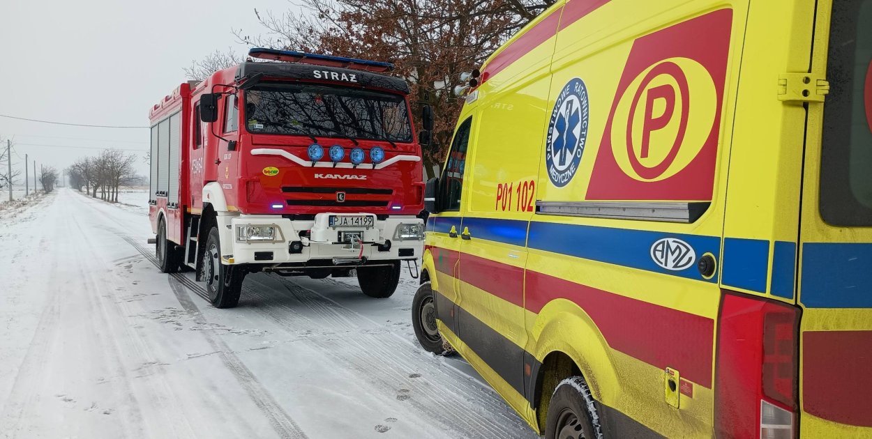 Tragiczne zdarzenie w Miniszewie. Mężczyzna zmarł mimo reanimacji
