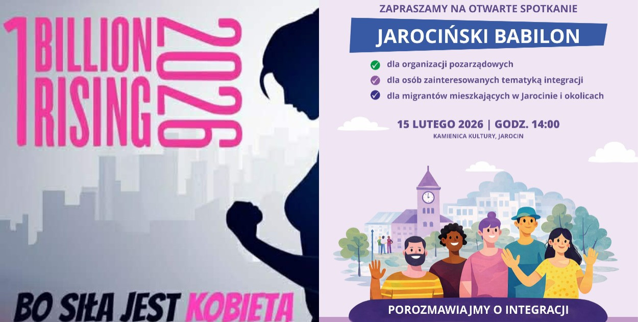 Weekend pełen znaczenia w Jarocinie. One Billion Rising i Jarociński Babilon