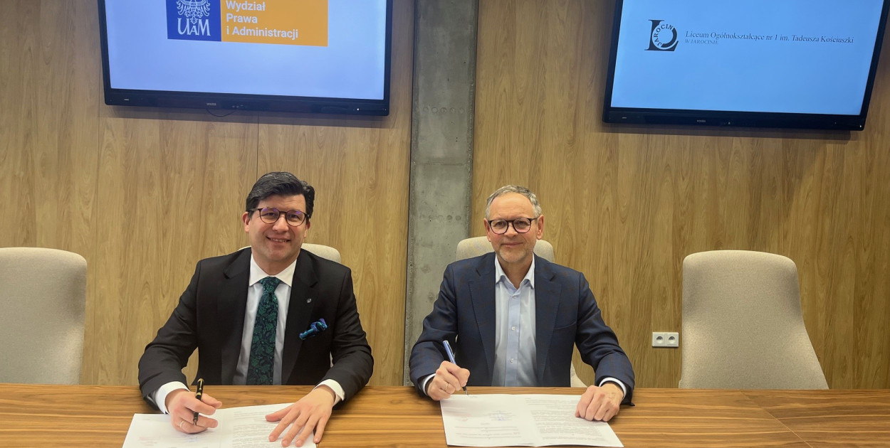 UAM i LO w Jarocinie łączą siły. Nowe możliwości dla licealistów (ZDJĘCIA)