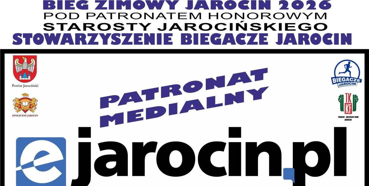 Bieg Zimowy Jarocin 2026. Zimowe krajobrazy, start lotny i emocje na trasie