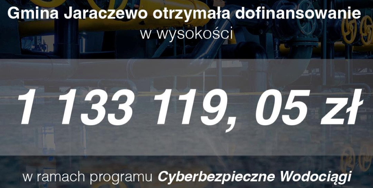 Rekord w skali kraju! Ponad 1,13 mln zł dla Jaraczewa na cyberbezpieczeństwo