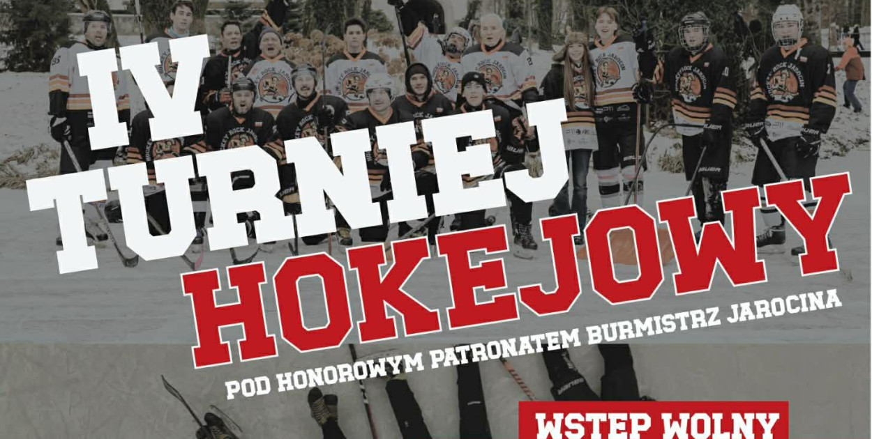 12. Cały dzień atrakcji na lodzie. IV Turniej Hokejowy w Jarocinie