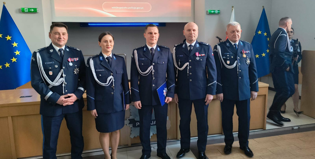 Awanse w wielkopolskiej Policji. Funkcjonariusze z Jarocina wśród wyróżnionych