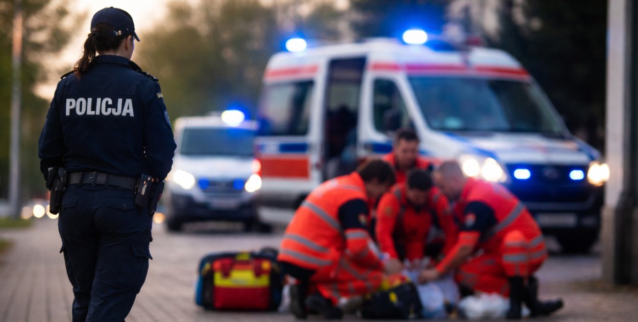 Nie żyje 59-letni mieszkaniec Jarocina. Zasłabł na ulicy